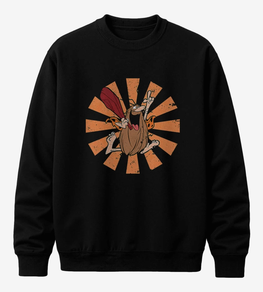 Poleron polo Negro de Capitan Cavernicola