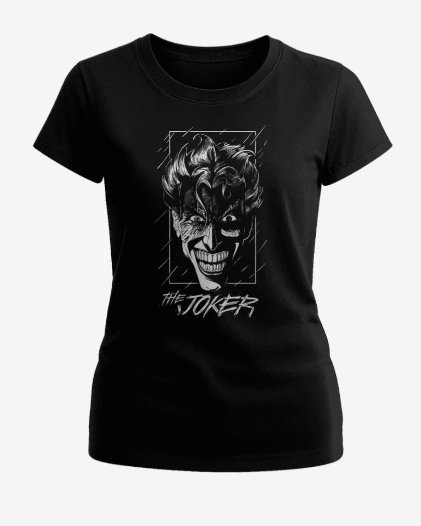 Polera de Mujer Negro de Classic Joker
