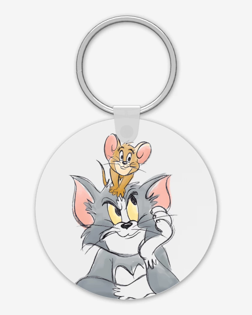 Llavero El Gato & el Ratón
