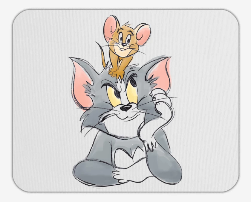 Mousepad El Gato & el Ratón