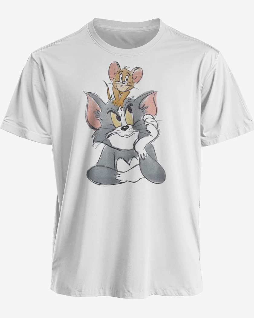 Polera premium Blanco de El Gato & el Ratón