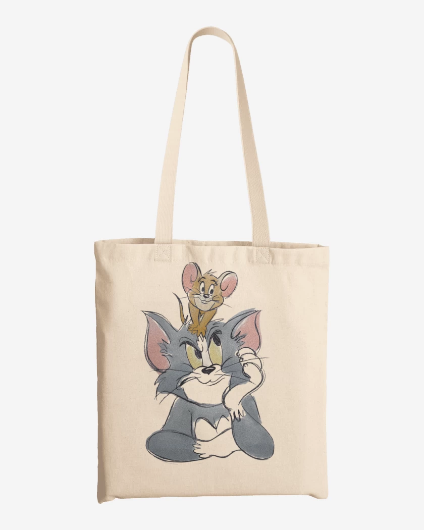Totebag El Gato & el Ratón