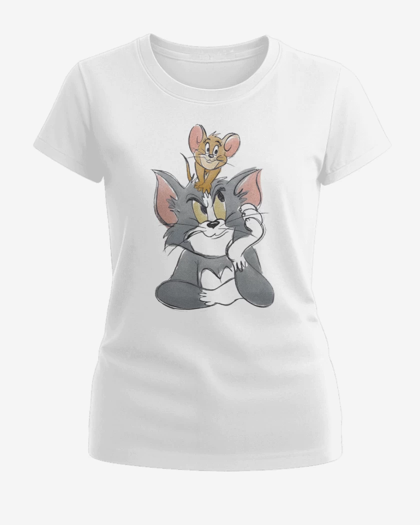 Polera de Mujer Blanco de El Gato & el Ratón