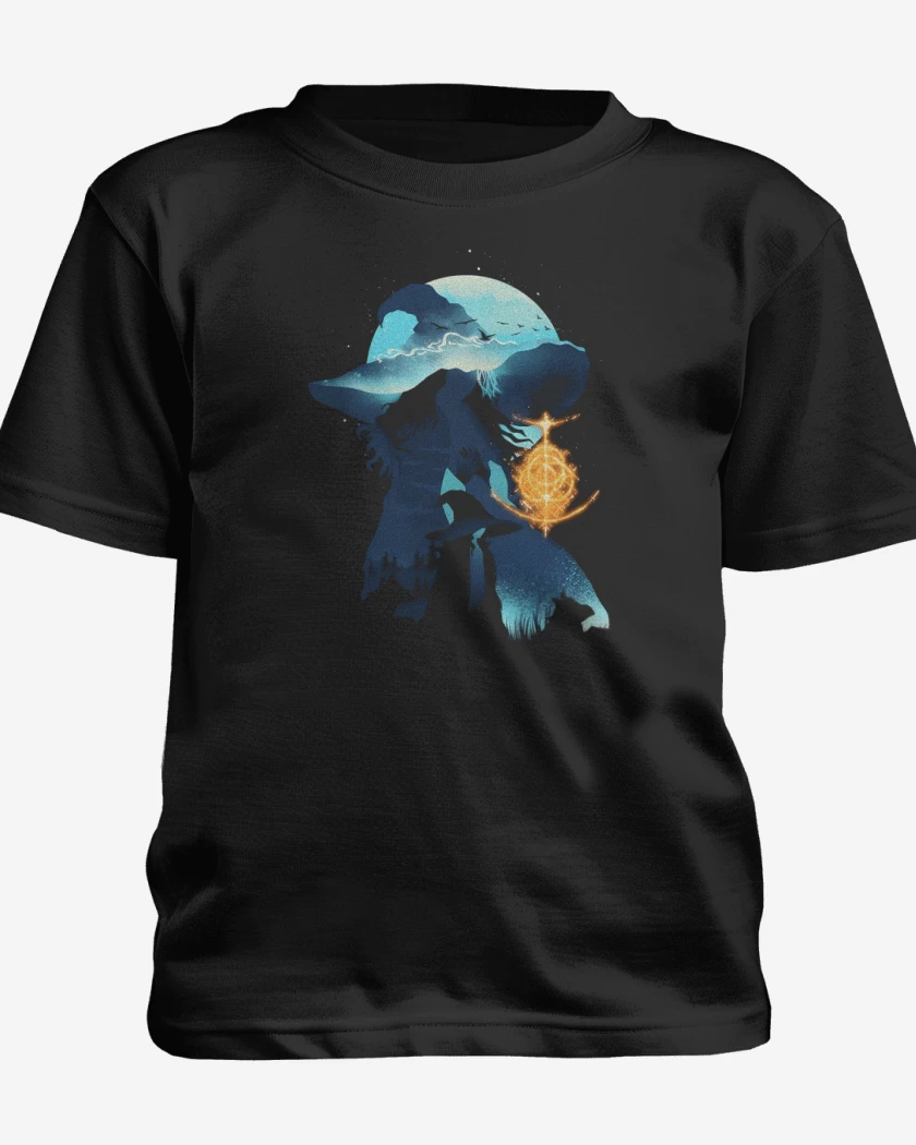 Polera de niño Negro de Snow Witch