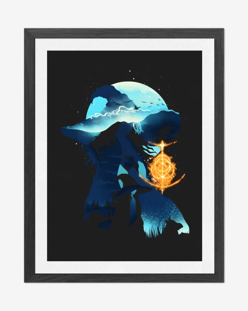 Cuadro decorativo Negro de Snow Witch