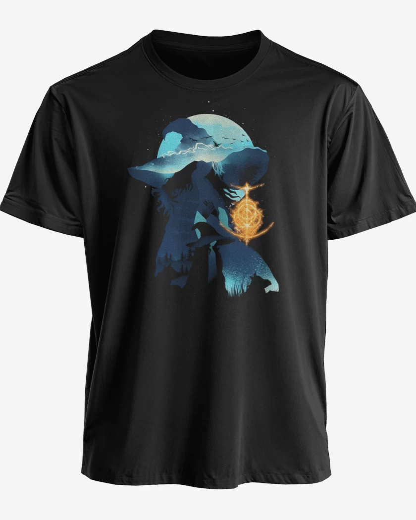 Polera premium Negro de Snow Witch