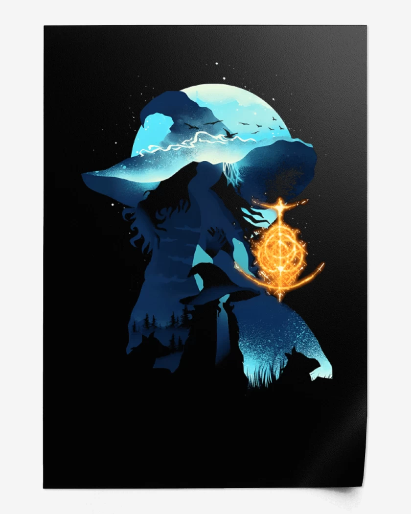 Print Snow Witch