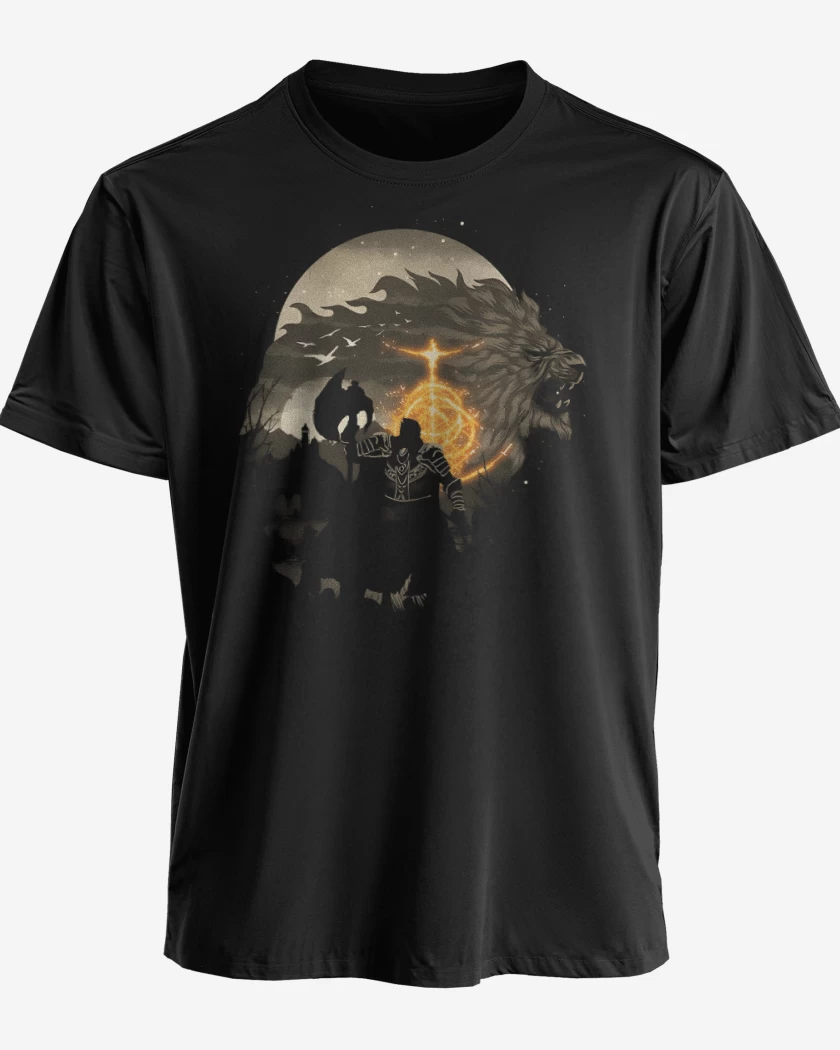Polera premium Negro de Elden Lord