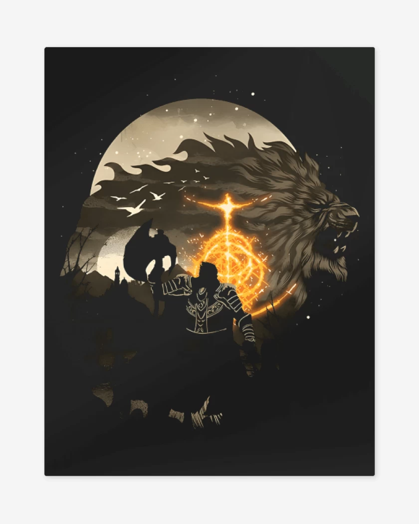 Print metalico Elden Lord