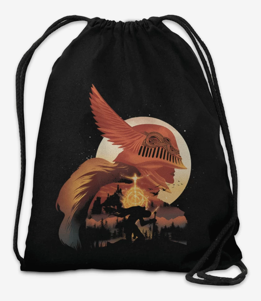 Mochila Negro de Tarnished Warrior