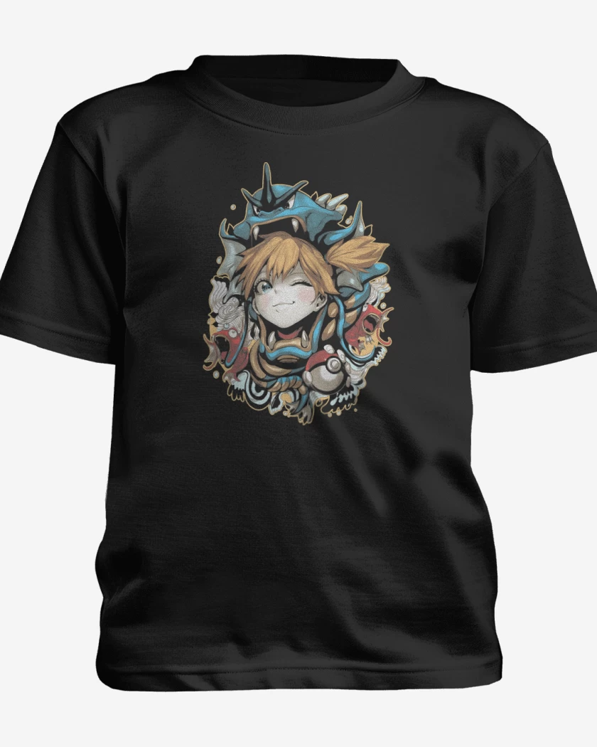 Polera de niño Negro de Misty 