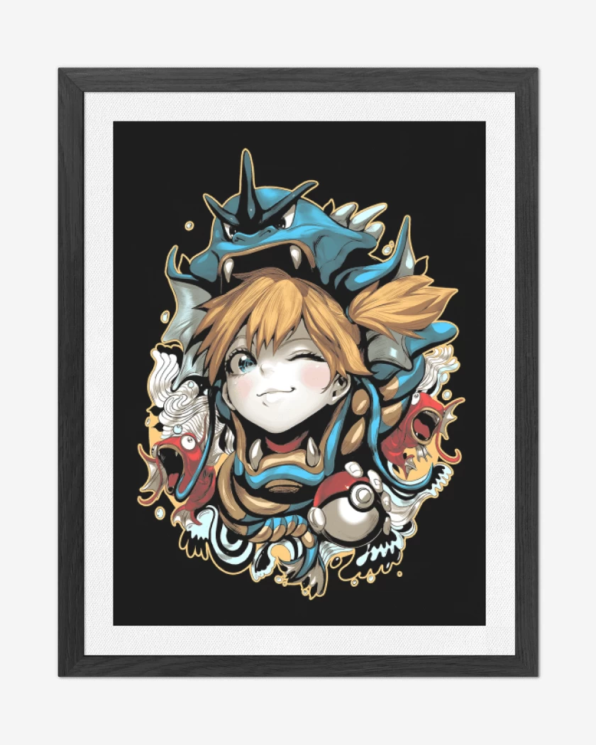 Cuadro decorativo Negro de Misty 
