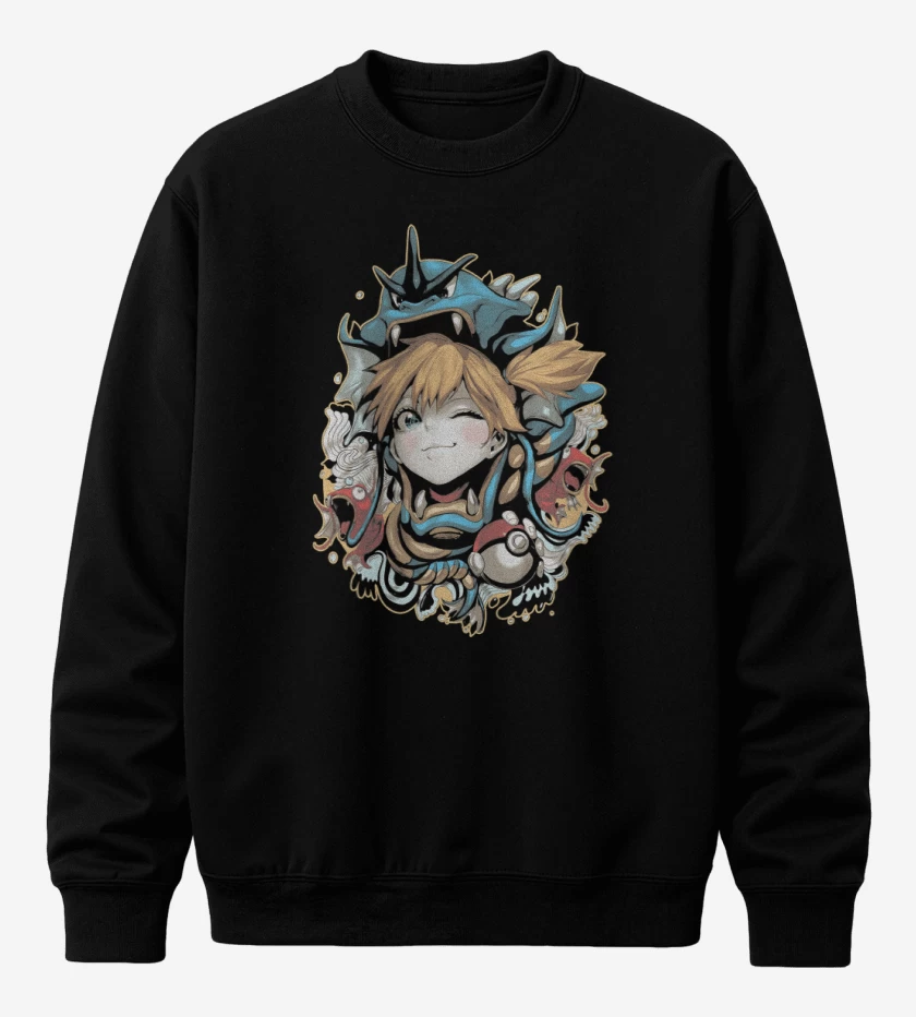 Poleron polo Negro de Misty 