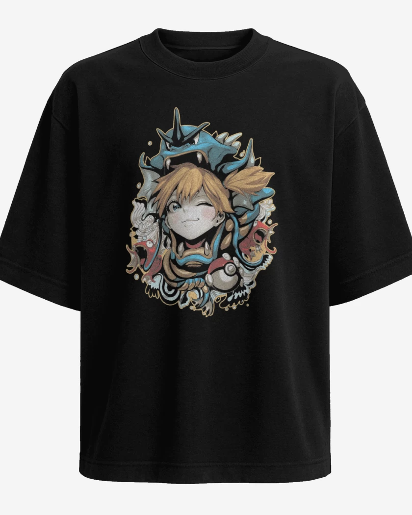 Polera Oversize Negro de Misty 