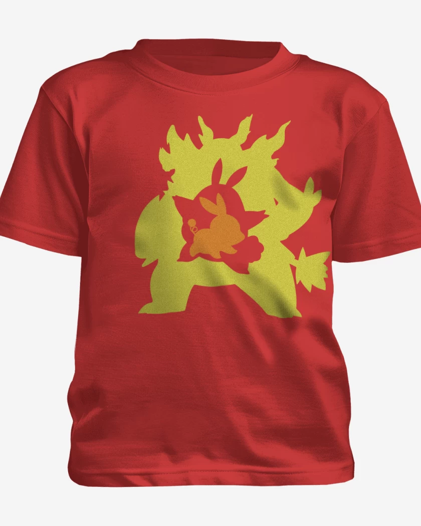 Polera de niño Rojo de Tepivolution
