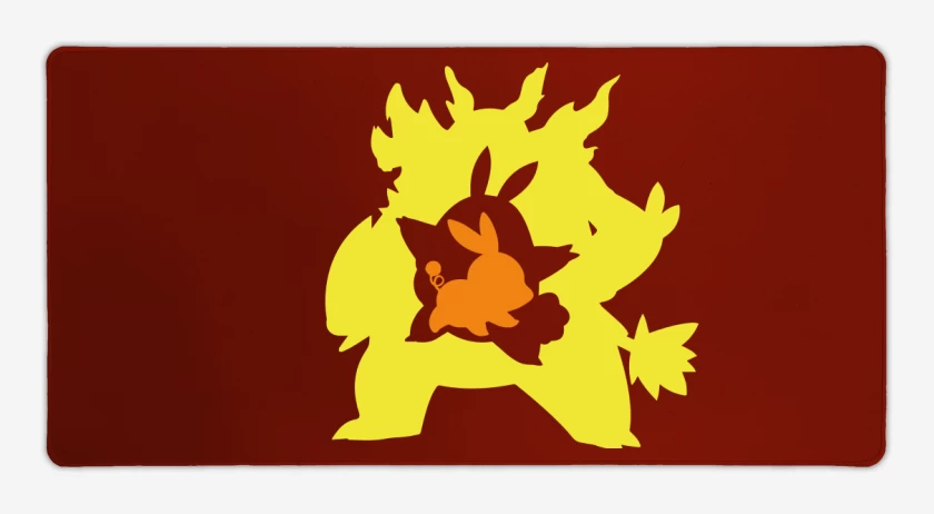 Mouse pad Gamer Rojo de Tepivolution