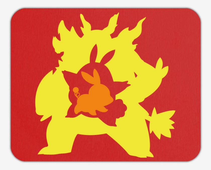 Mousepad Rojo de Tepivolution