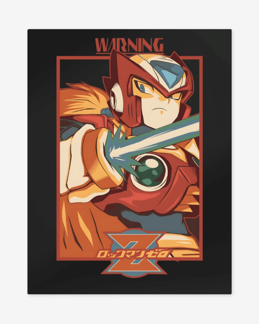 Print metalico Zero Warning