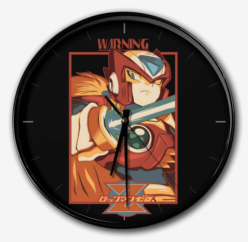 Reloj Negro de Zero Warning