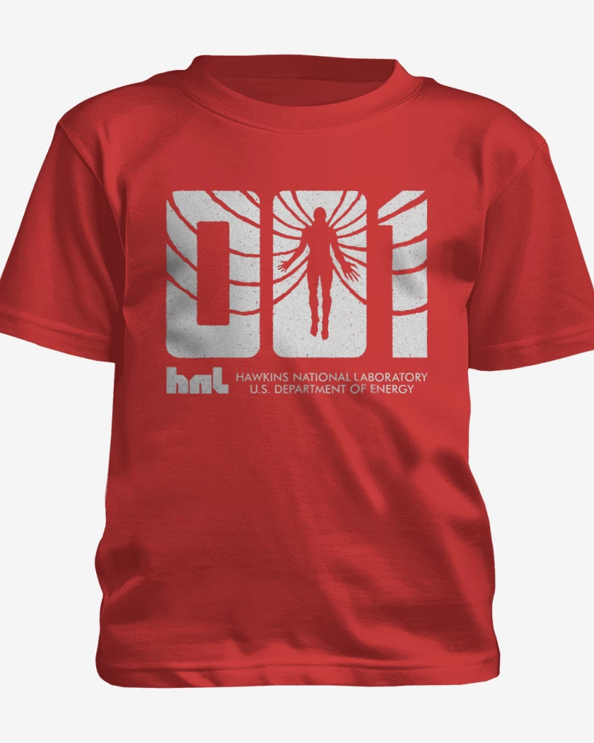 Polera de niño Rojo de 001 Vecna