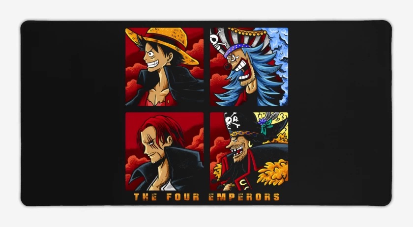 Mouse pad Gamer Los Cuatro Emperadores