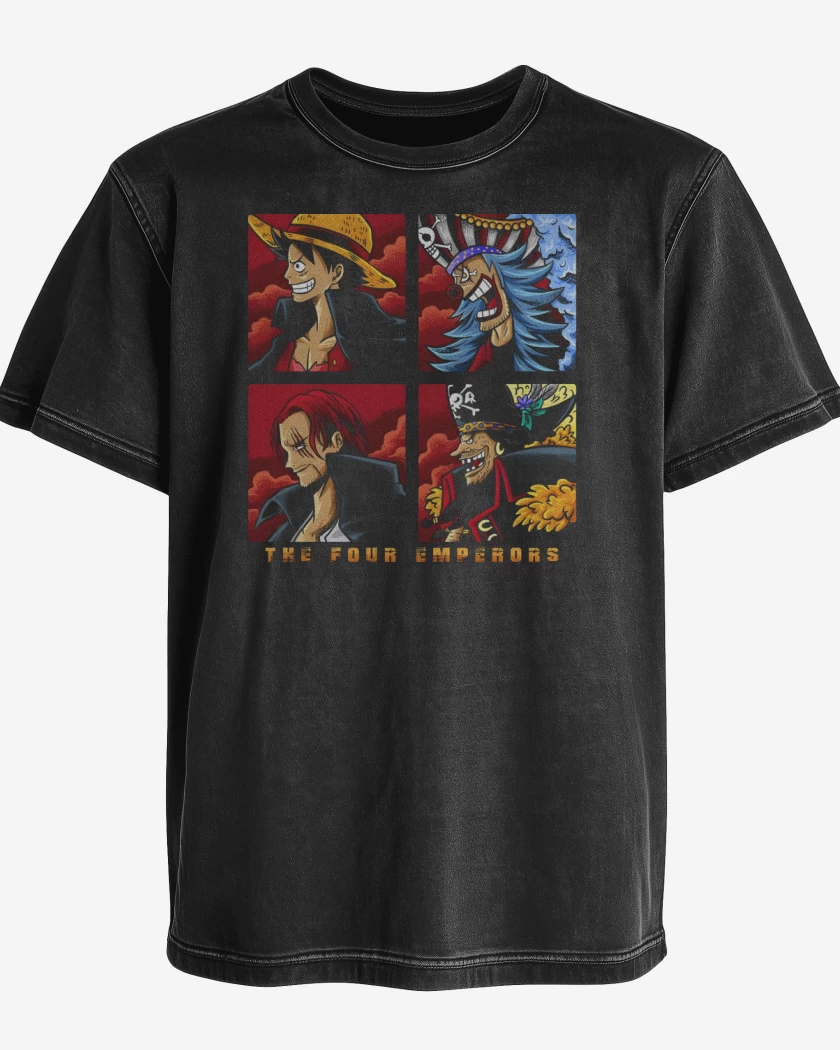 Polera desgastada Los Cuatro Emperadores