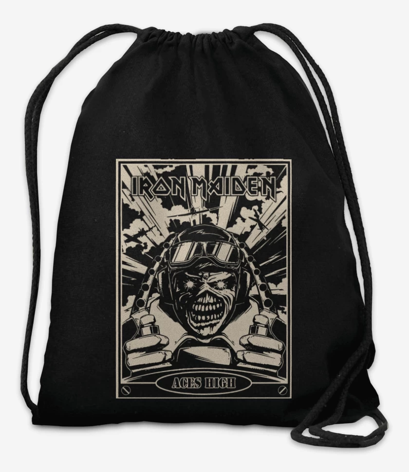 Mochila Negro de Aces High