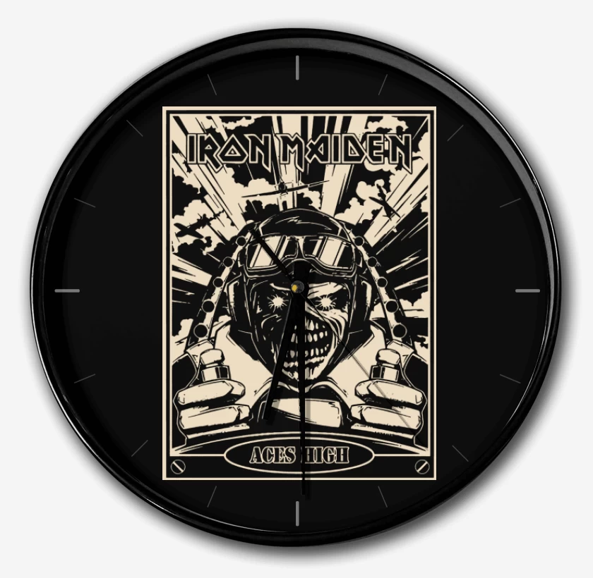Reloj Negro de Aces High