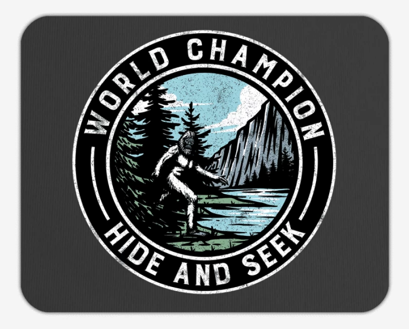 Mousepad Campeón mundial de las escondidas