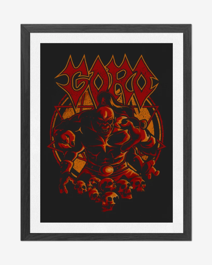 Cuadro decorativo Goro