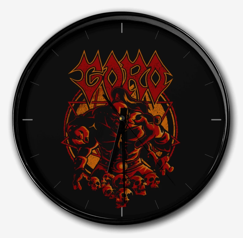 Reloj Negro de Goro
