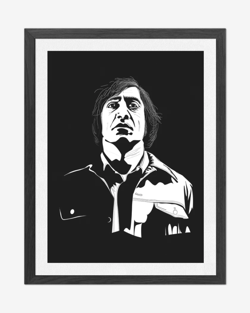 Cuadro decorativo Negro de No Country for Old Men 