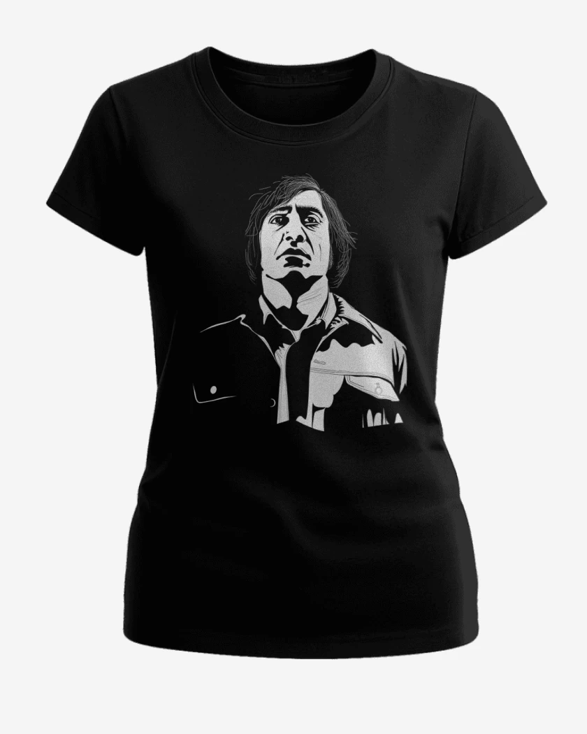 Polera de Mujer Negro de No Country for Old Men 