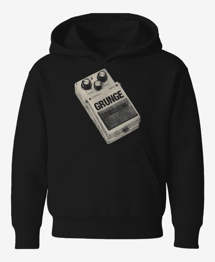 Poleron de niño Negro de Grunge