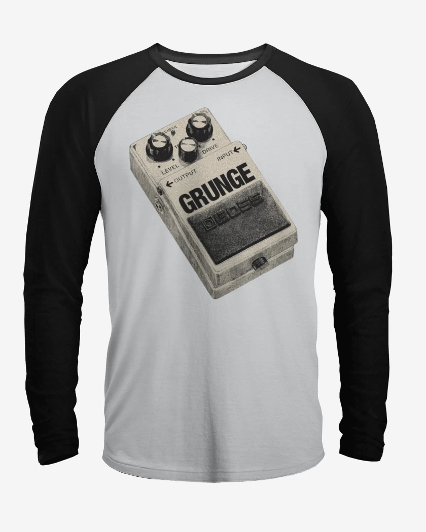 Polera Raglan Grunge