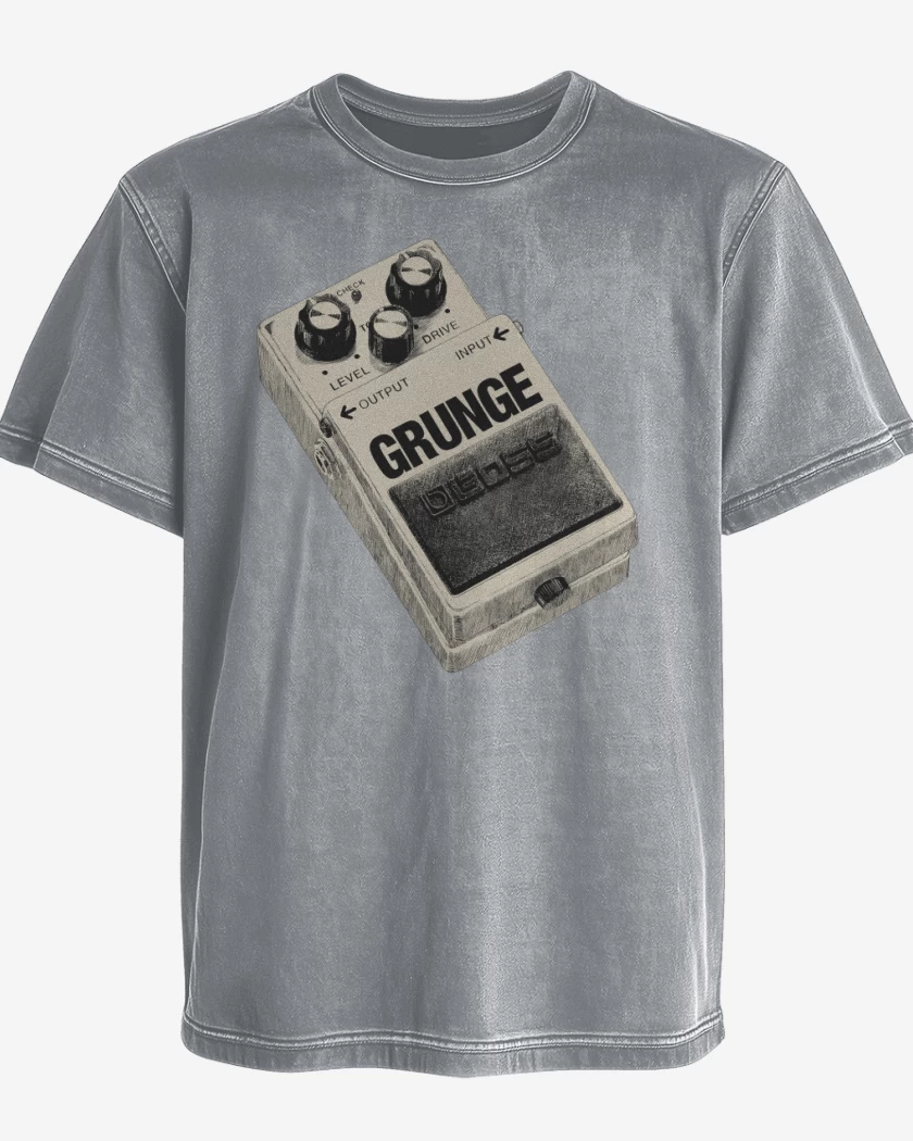 Polera desgastada Grunge