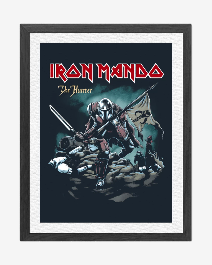 Cuadro decorativo Iron Mando
