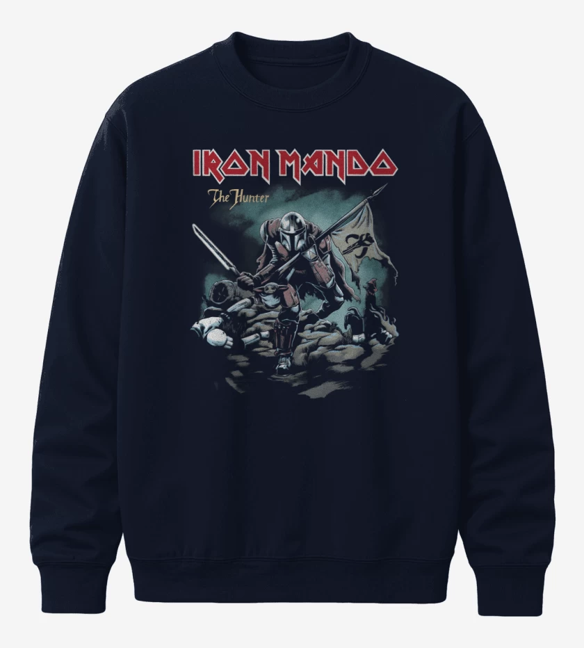 Poleron polo Azul Marino de Iron Mando