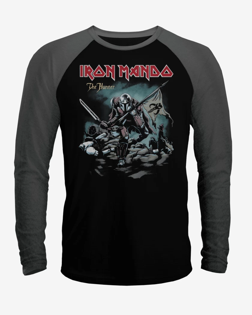 Polera Raglan Iron Mando