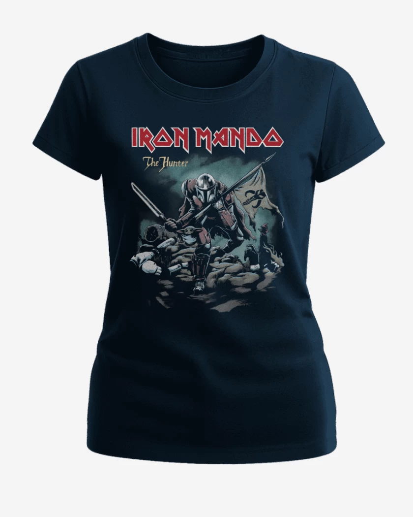 Polera de Mujer Azul Marino de Iron Mando