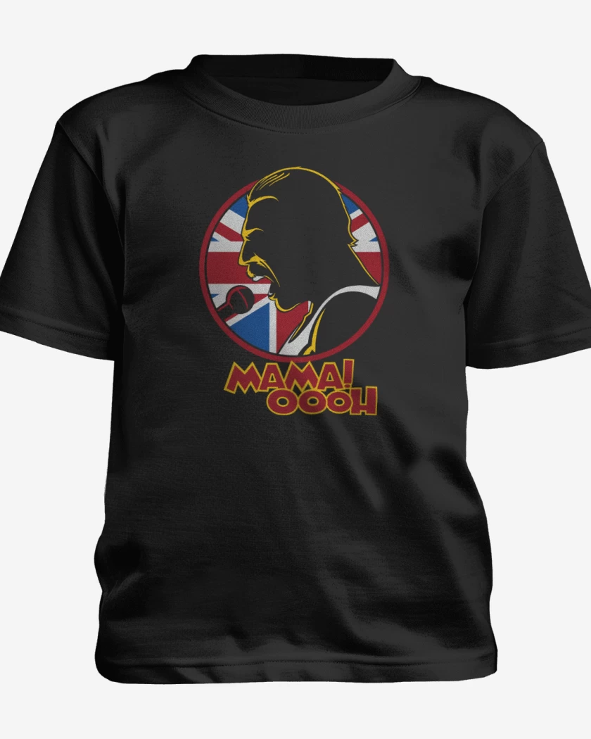 Polera de niño Negro de Mama!