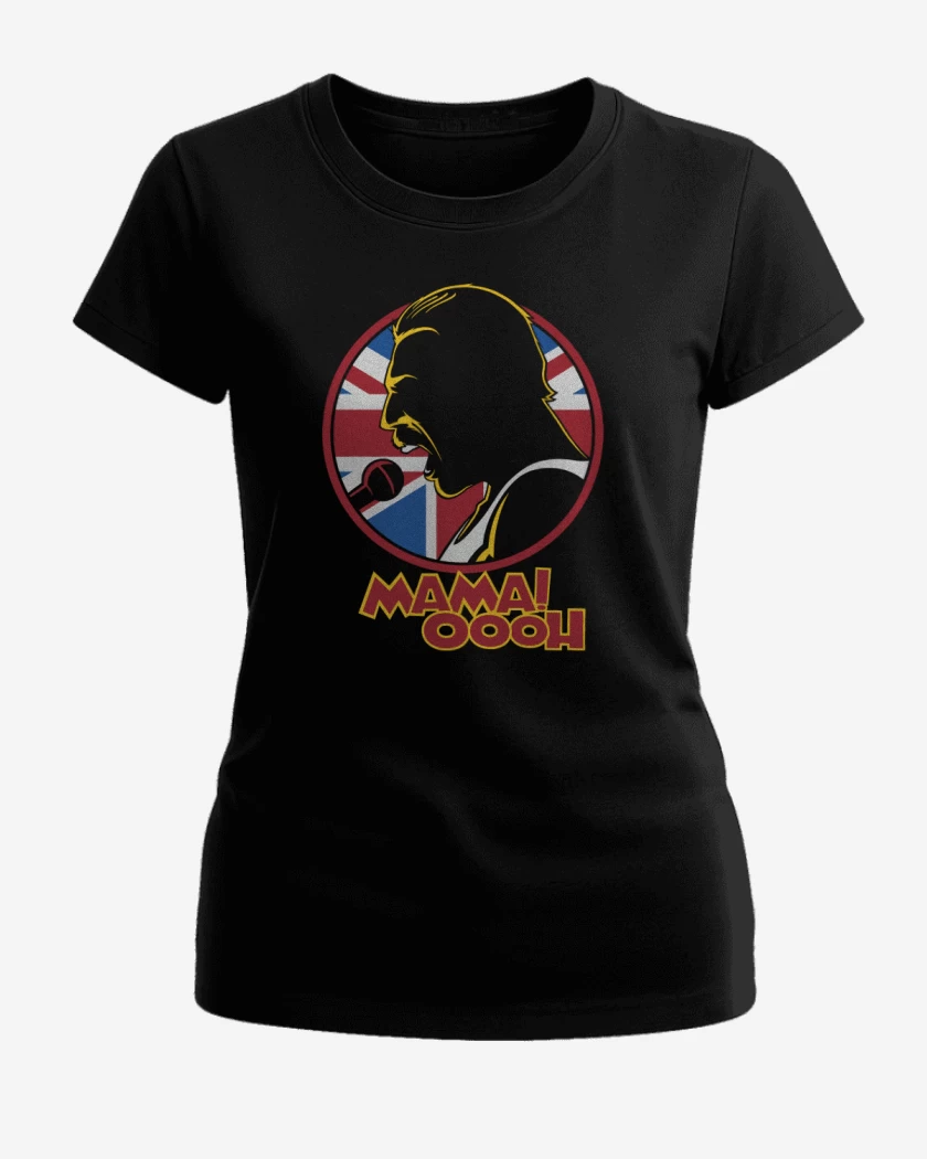 Polera de Mujer Negro de Mama!
