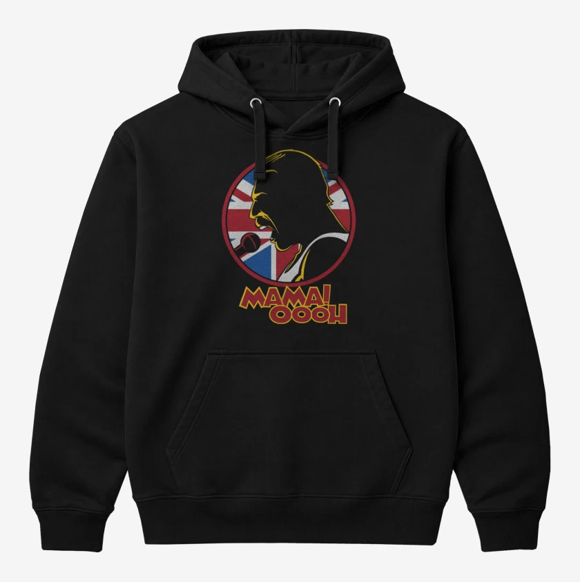 Polerón Canguro Negro de Mama!