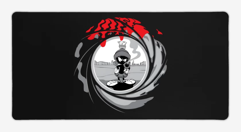 Mouse pad Gamer Negro de Marvin Bond