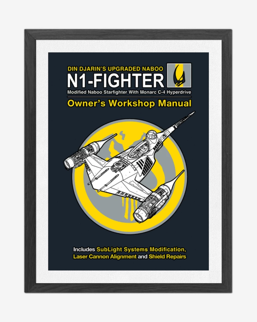Cuadro decorativo Azul Marino de N1 fighter