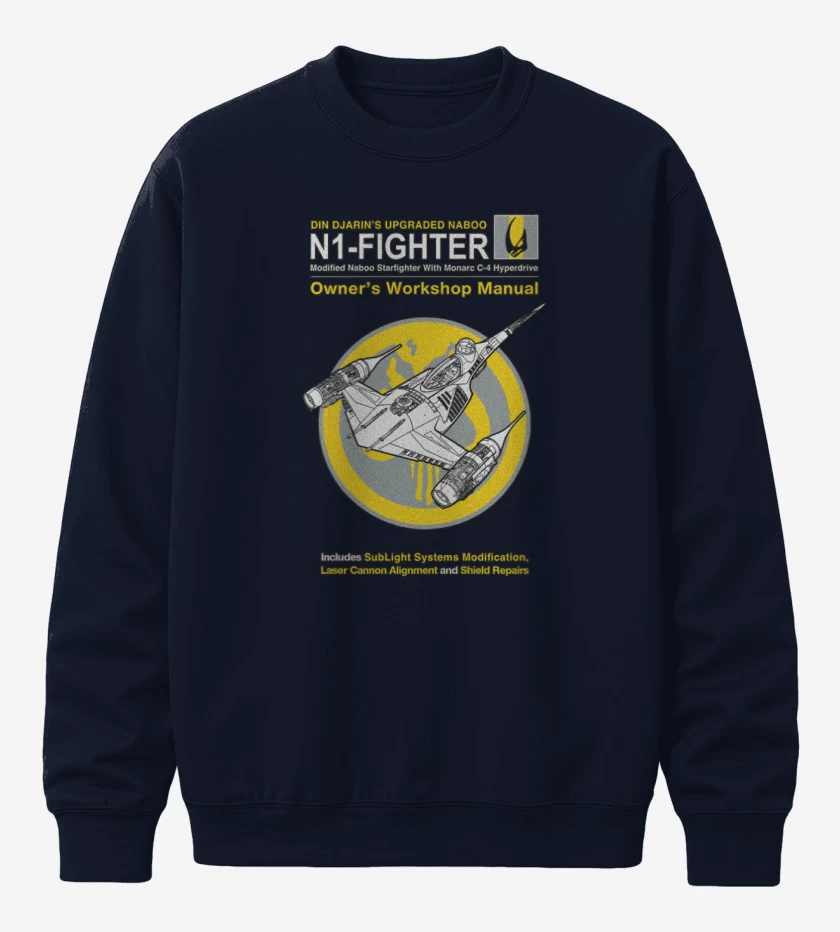Poleron polo Azul Marino de N1 fighter