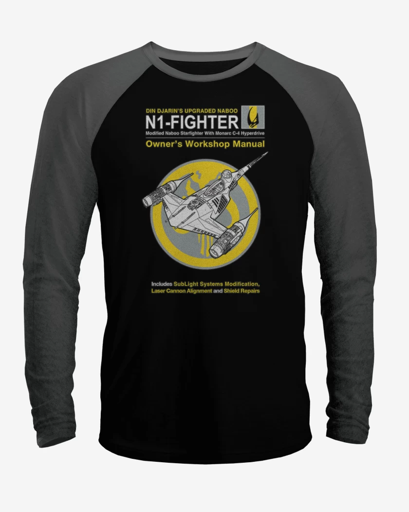 Polera Raglan N1 fighter