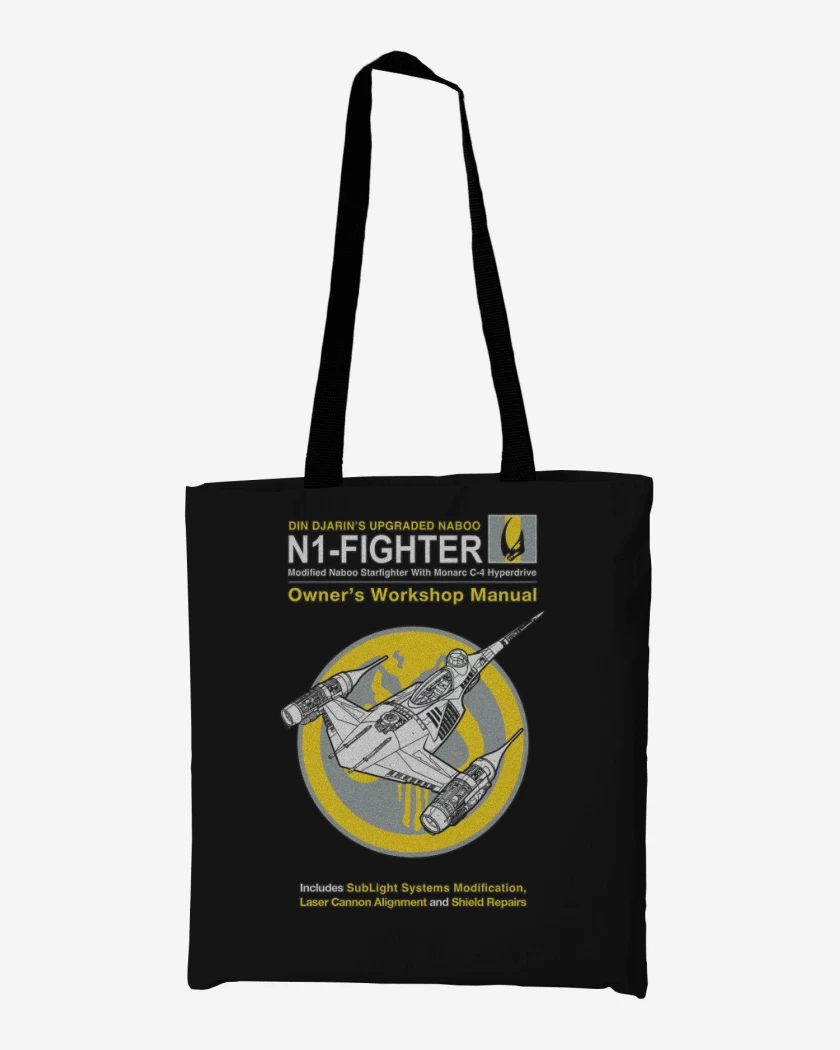 Totebag Negro de N1 fighter