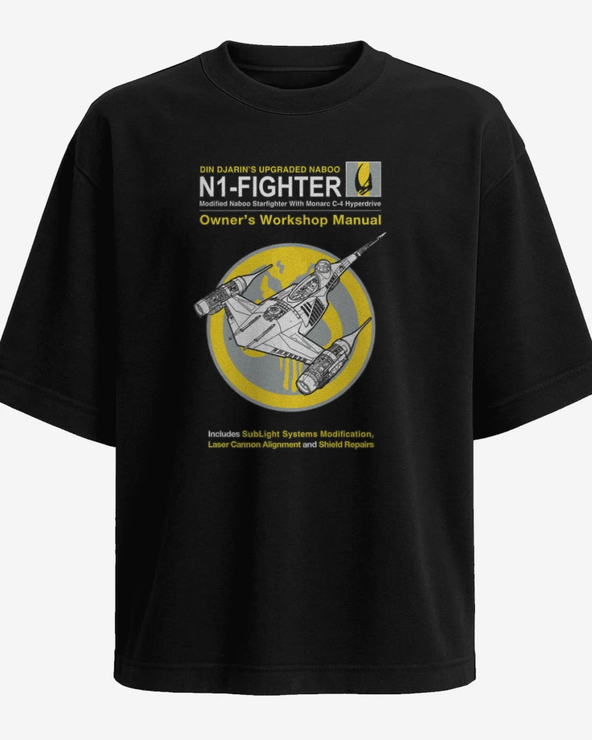 Polera Oversize N1 fighter