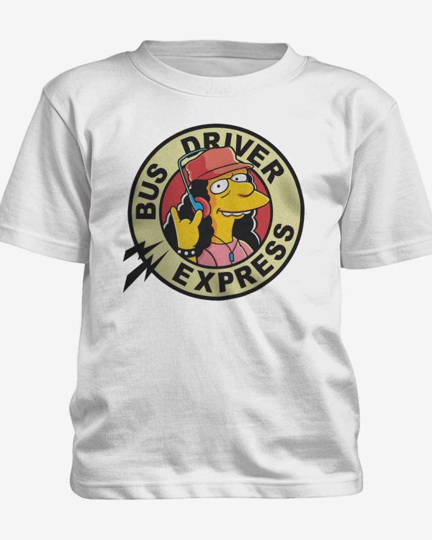 Polera de niño Blanco de Otto bus driver
